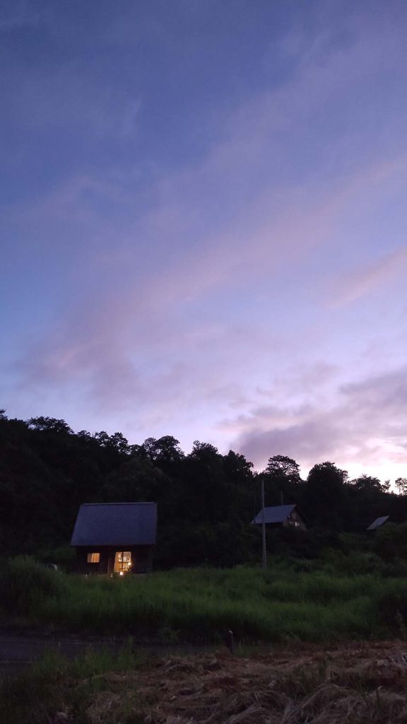 佐野真一さん　作品名「高原の夕暮れ2」